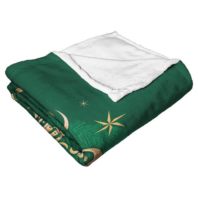 Wb Harry Potter Happy Christmas Silk Touch Throw, , alternate image number 4