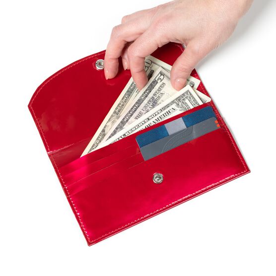 Convertible Bag Purse With Wallet, Clear/Red, , alternate image number null