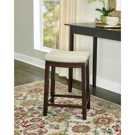 Crowell Linen Counter Stool, , alternate image number null