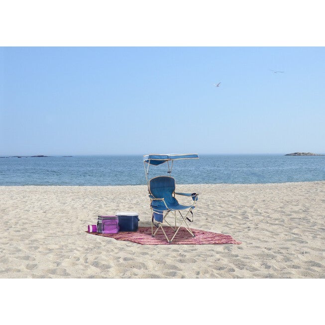 Max Shade Folding Chair - Navy, , alternate image number null