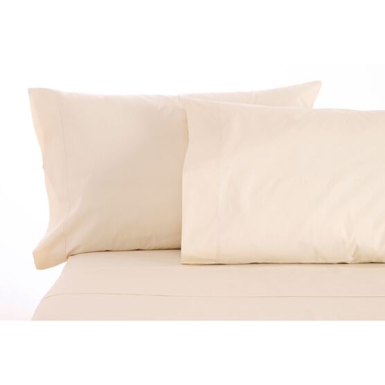 Sleep & Beyond 100% Organic Cotton Pillow Case Pair, IVORY, hi-res image number null
