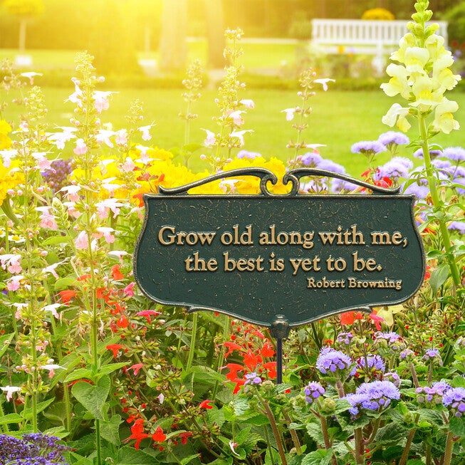 Friends Are The Flowers Garden Poem Sign, , alternate image number 3