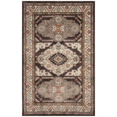 Ariana Floral Medallion Indoor Area Rug Blue