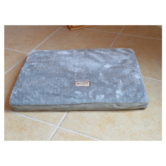 Memory Foam Orthopedic Dog Bed Mat, Sage Green/Grey, Small, , alternate image number null