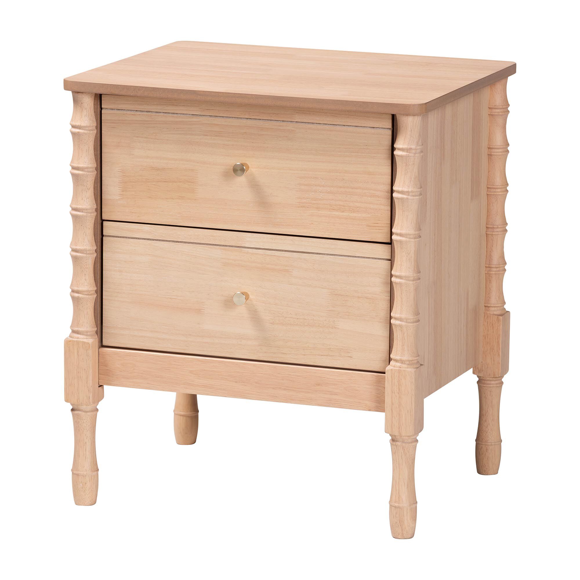 Laurent Nightstand, BROWN, alternate image number 1
