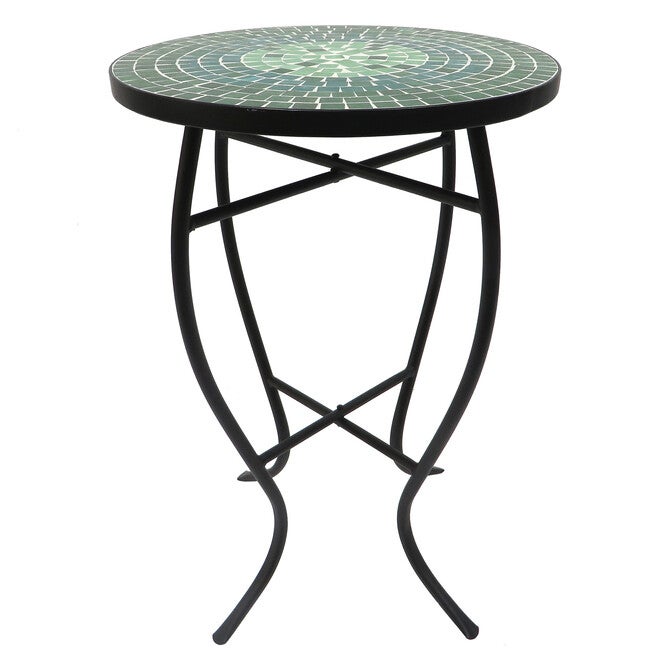 Lori Mosaic Folding Side Table, , alternate image number null