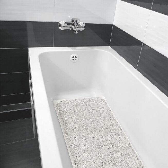 Loofah Bath Mat, CLEAR, hi-res image number null