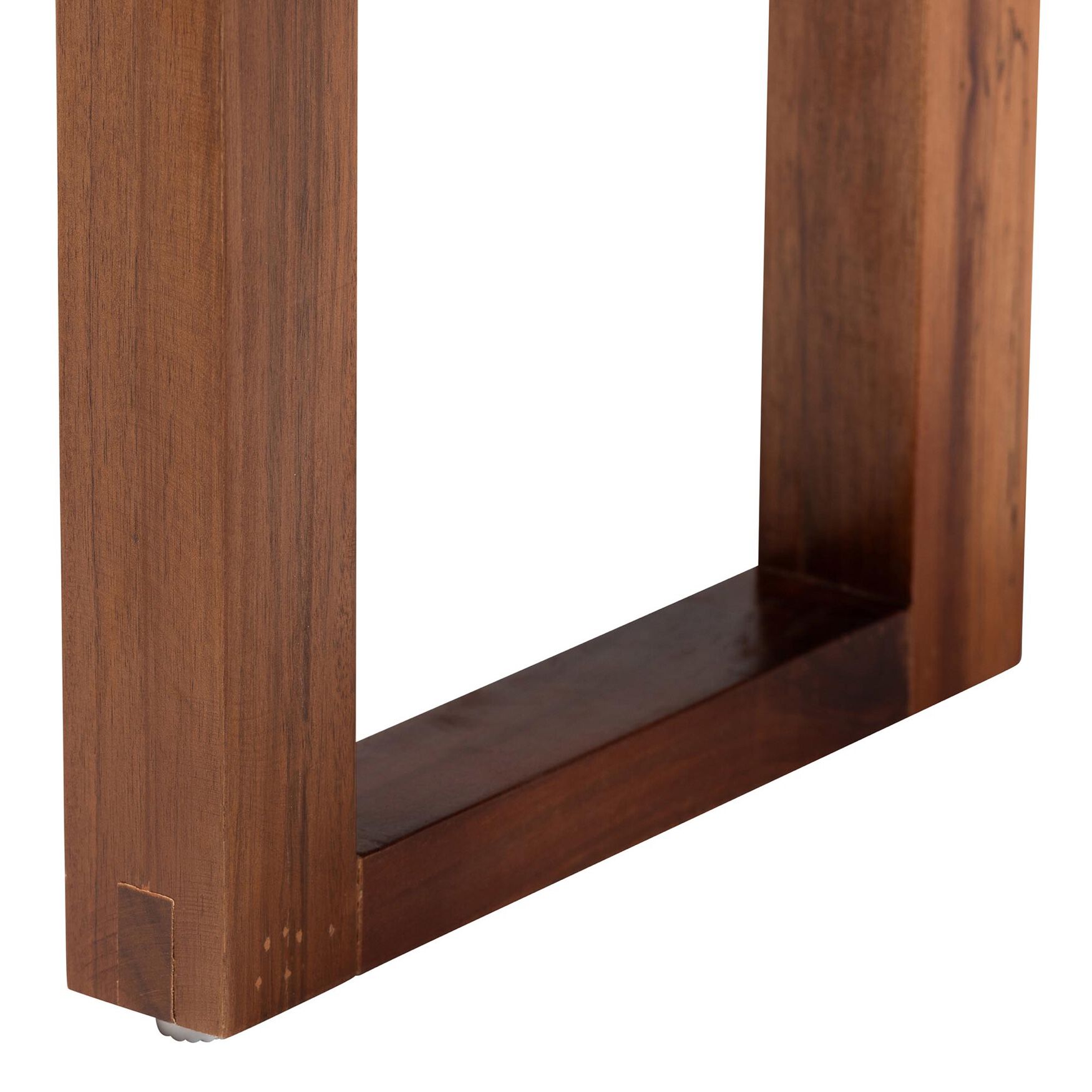Jerilyn Modern Bohemian Two-Tone Navy Blue and Natura Brown Seagrass and Acacia Wood Accent Bench, , alternate image number 9