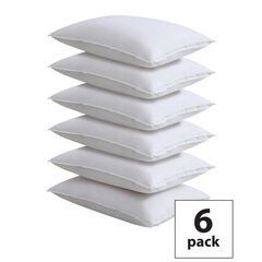 Fresh Ideas Master Block Easy Care Pillow Protector 6-Pack