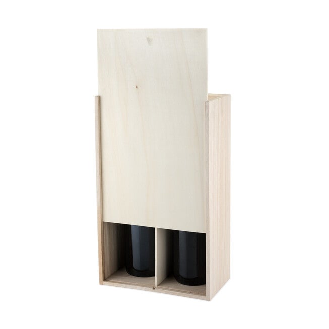 2-Bottle Paulownia Wood Wine Box, , alternate image number 2