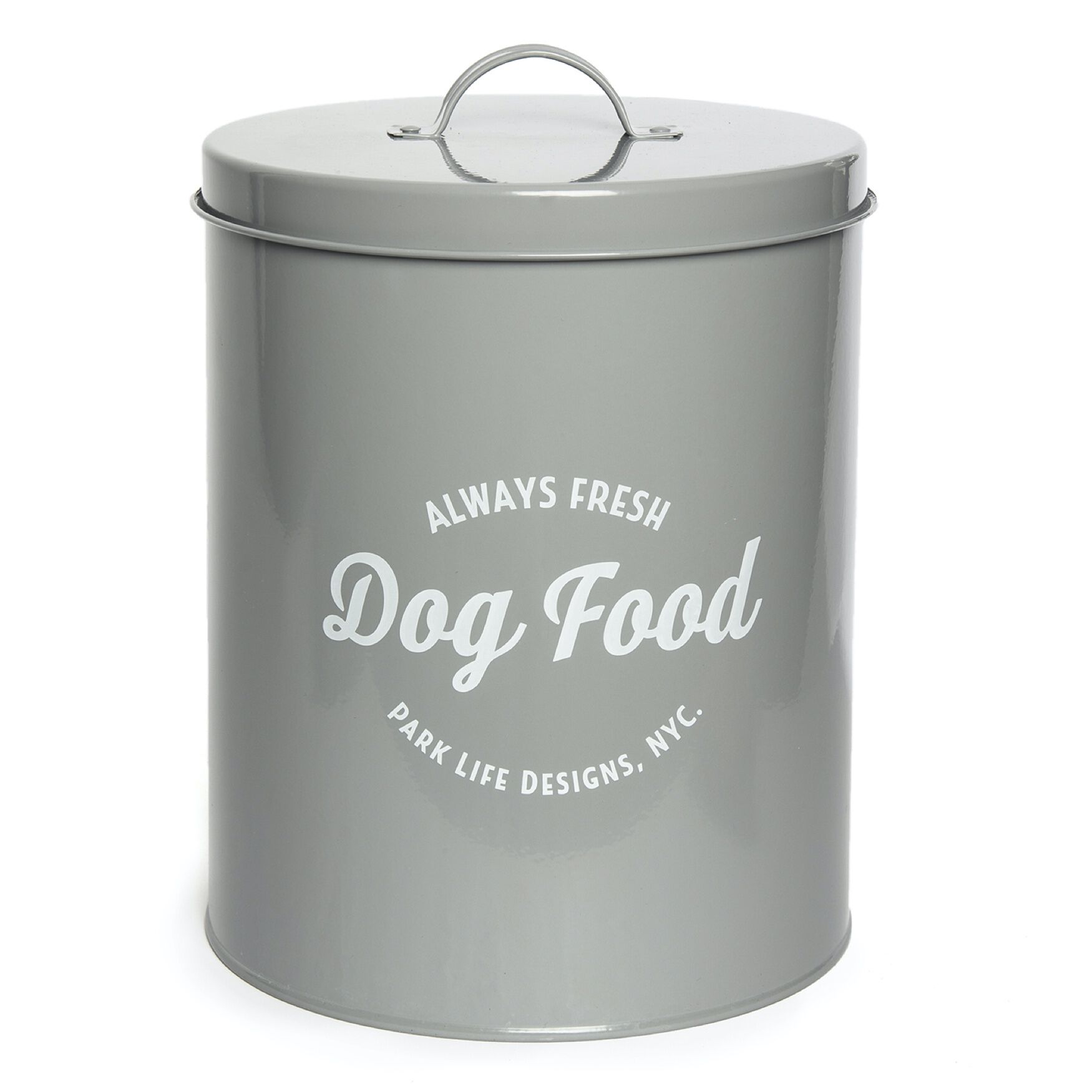 Wallace Food Tin Pet, GREY, hi-res image number 0