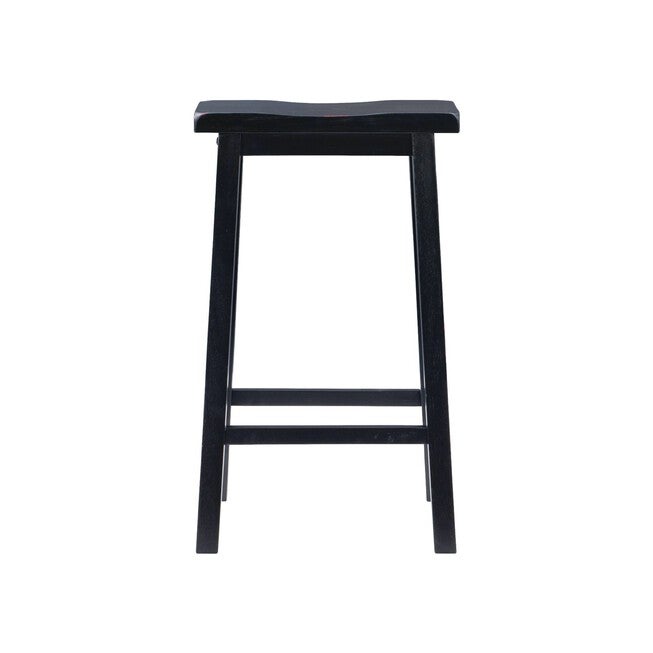Antique Black with Sand Through Terra Cotta Bar Stool, 29 inches Seat Height, , on-hover image number null