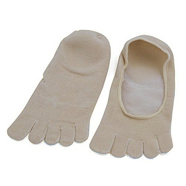 Toe Socks With Gel Infused Heel Wellness, , on-hover image number null