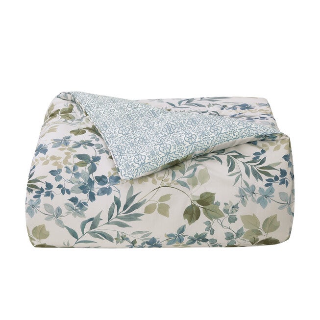 Evergreen Blue Comforter Set, BLUE, alternate image number null