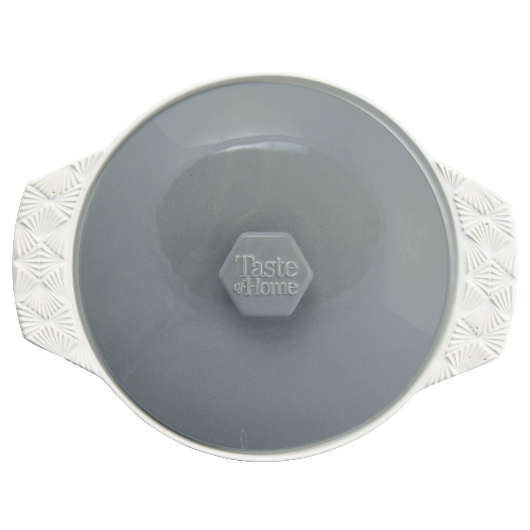 2 Quart Stoneware Round Casserole With Lid, , alternate image number 3