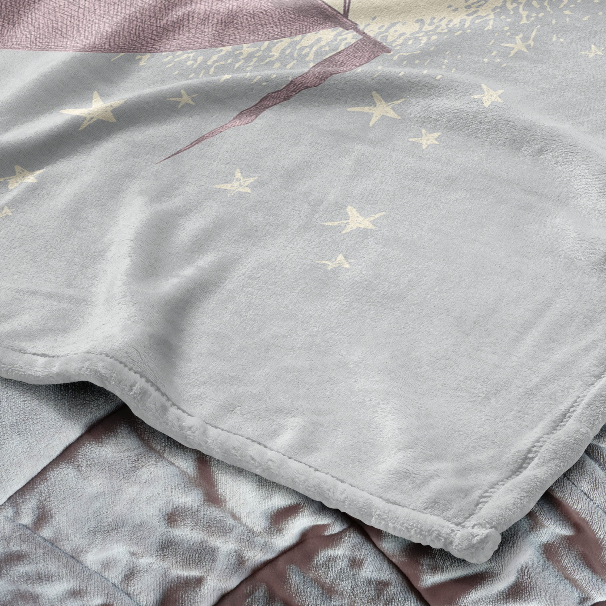 Warner Bros. Where the Wild Things Are He Sailed  Silk Touch Throw Blanket 40x50 Inches, GRAY, alternate image number null