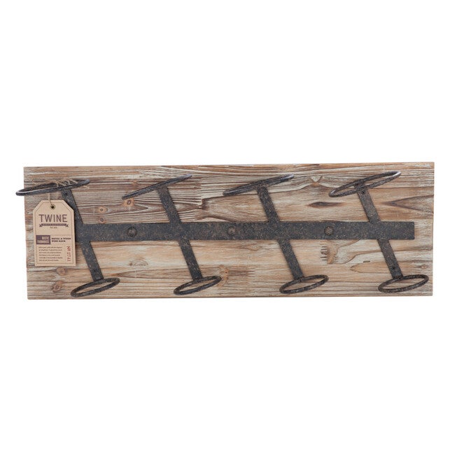 Metal And Wood Wine Rack, , alternate image number 5