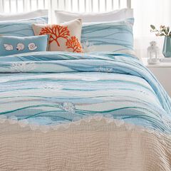 Maui Coastal Cotton Quilt Set