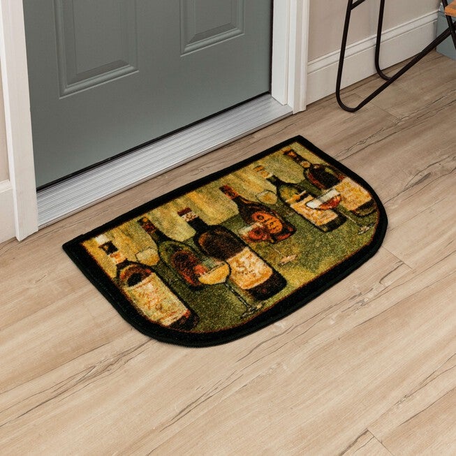 Wine And Wood Multi Kitchen Rug, , alternate image number null