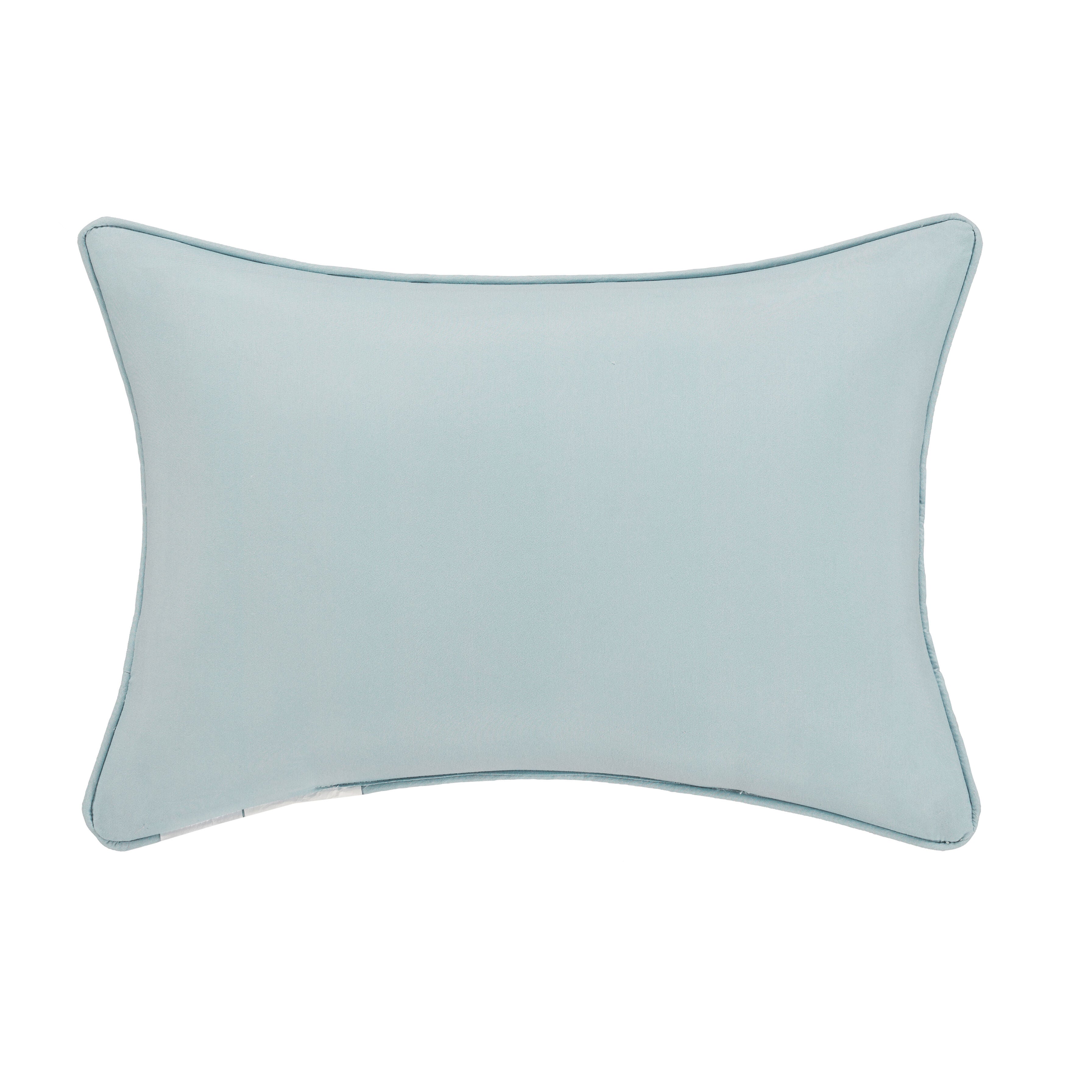 TRILOGY BOUDOIR DECORATIVE THROW PILLOW, BLUE, on-hover image number 1