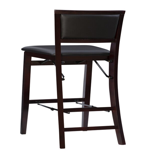 Keira Pad Back Folding Bar Stool, , alternate image number 2