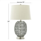 Grey Coastal Table Lamp, , alternate image number null