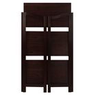 Stratford 3-Shelf Folding Bookcase-Espresso, , alternate image number null