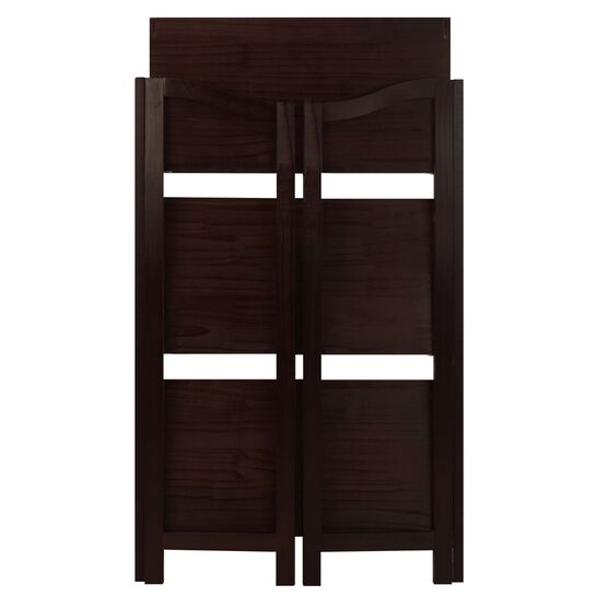 Stratford 3-Shelf Folding Bookcase-Espresso, , alternate image number null