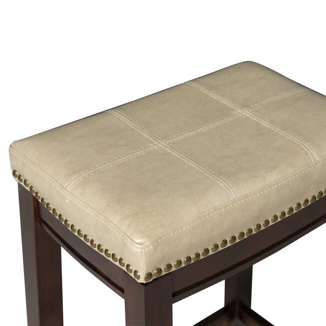Crowell BEIGE COUNTER STOOL, , alternate image number 1