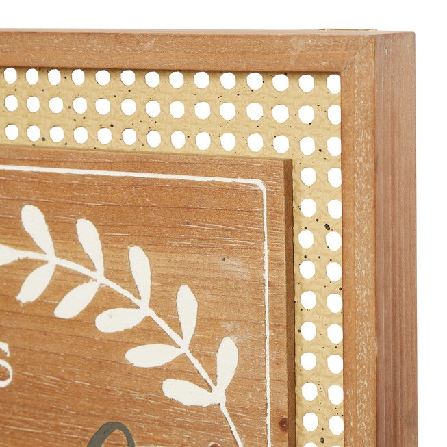 Set Of 2 Brown Wood Farmhouse Wall Decor, , alternate image number 3