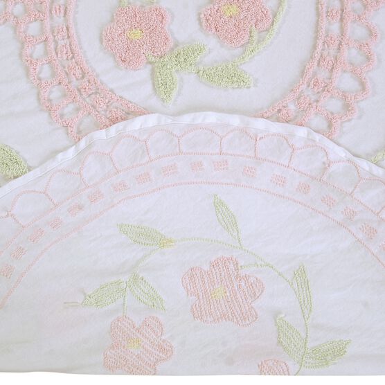 Bloomfield Collection in Floral Design Tufted Chenille Bedspread , , alternate image number null