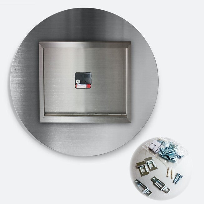 Indigold Watercolor Flower I Traditional Wall Clock, , alternate image number 3