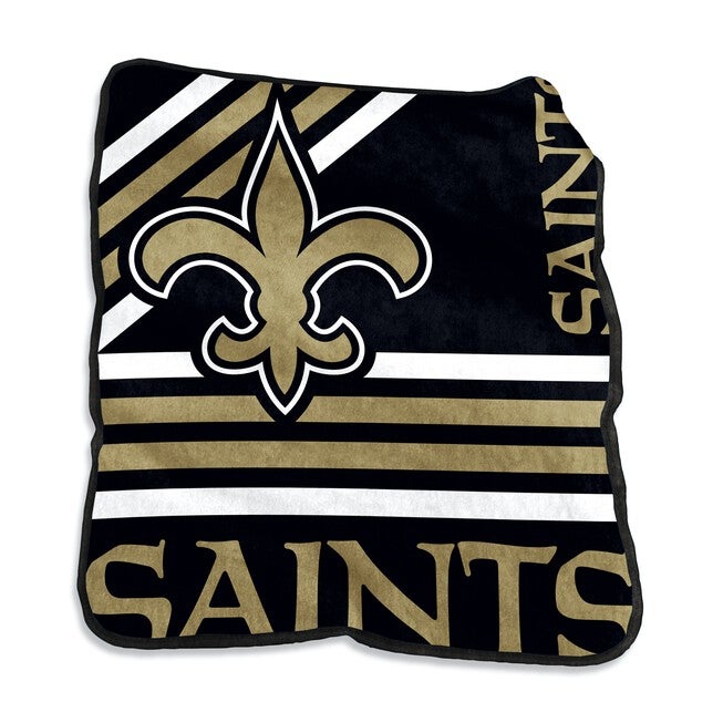 New Orleans Saints Raschel Throw Home Textiles, MULTI, hi-res image number null