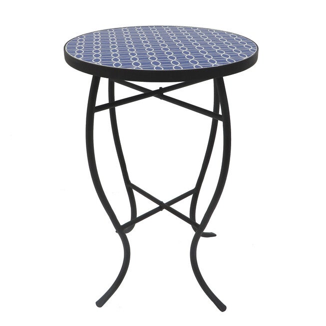 Lori Mosaic Folding Side Table, , alternate image number null