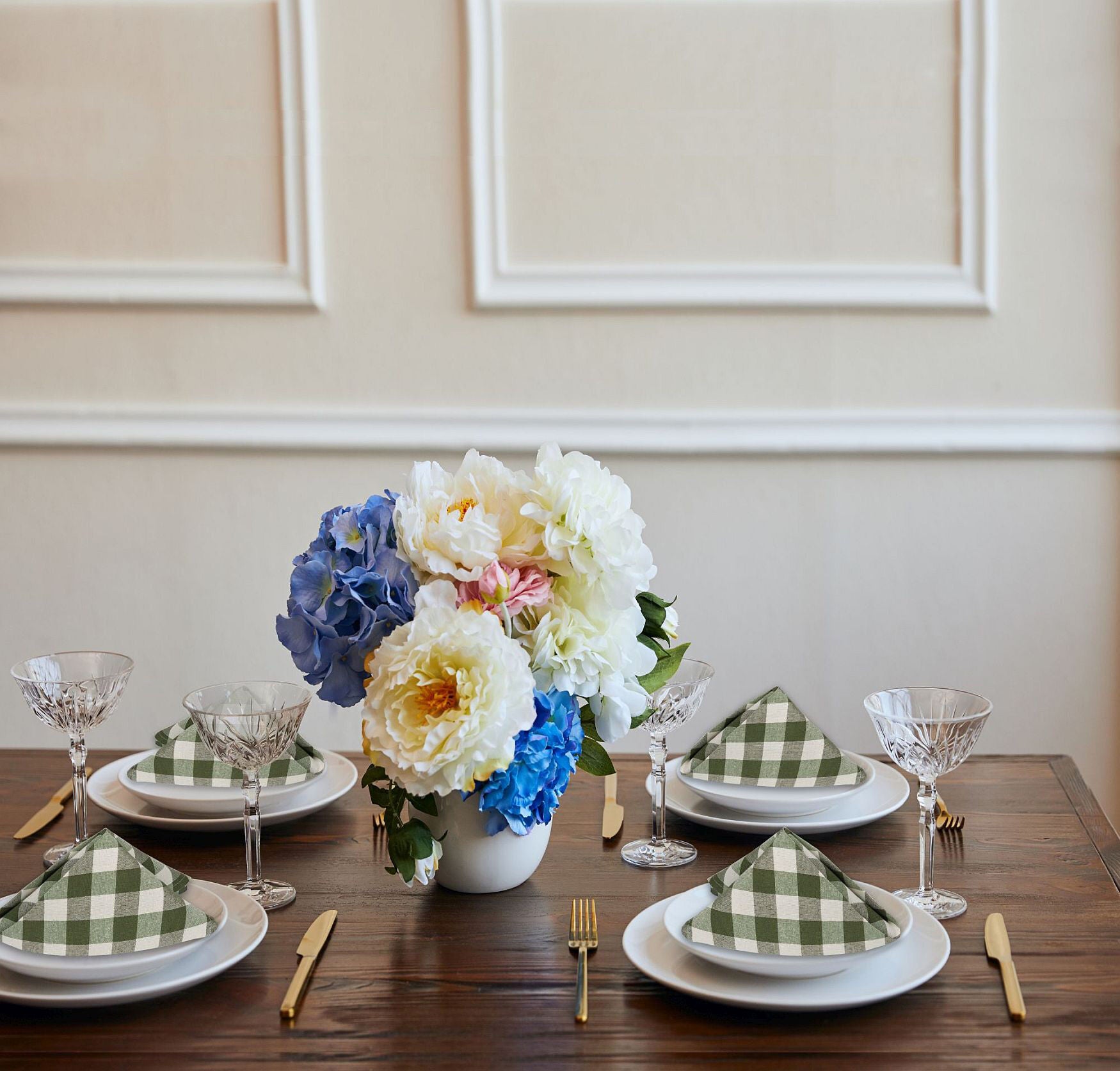 Buffalo Check Dinner Table Napkins Set of Four, , alternate image number 13