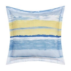 SEASHORE 18" SQUARE DECORATIVE THROW PILLOW