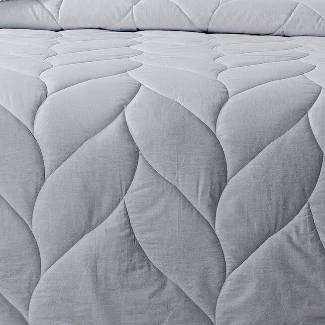 Antimicrobial Grey Down Alternative Comforter Comforters, , alternate image number null