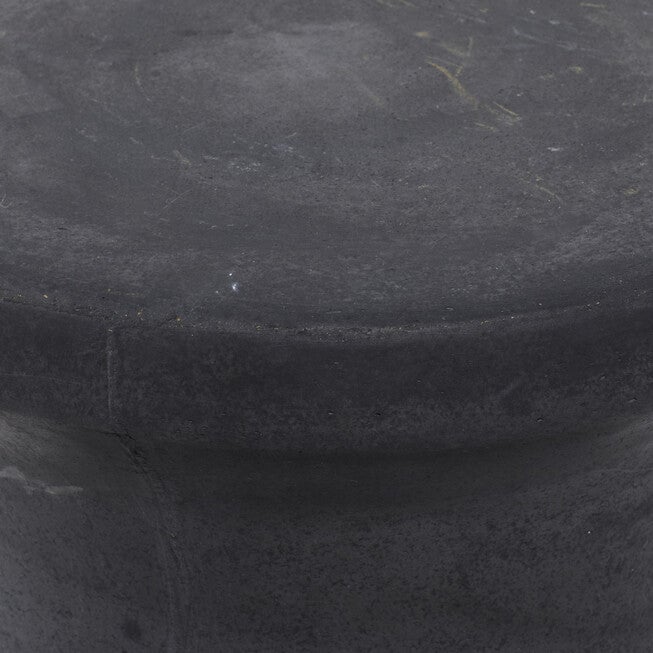 Black Fiber Clay Industrial Stool, , alternate image number null
