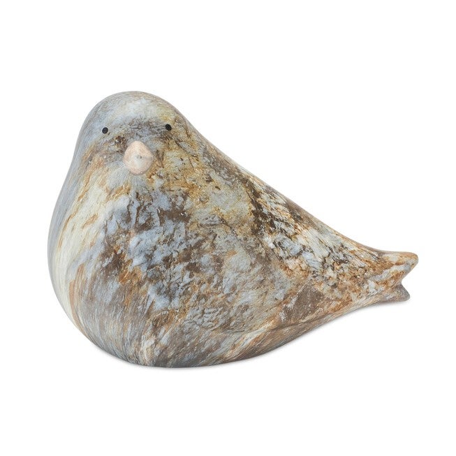 Bird (Set of 2) 4.5 inchesH Terra Cotta, BLUE/GREY/WHITE, alternate image number null