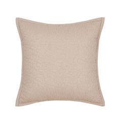 Rosewood 16 Inch Square Quilted Decorative Throw Pillow