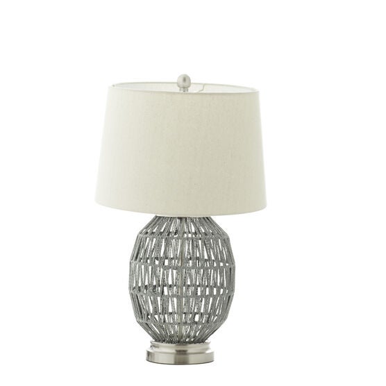 Grey Coastal Table Lamp, , alternate image number null