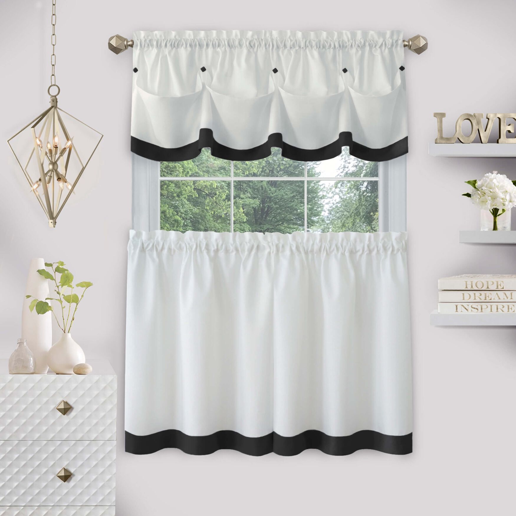 Lana Window Curtain Valance, , alternate image number 2