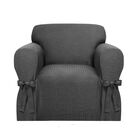 Kathy Ireland Evening Flannel Chair Cover, , on-hover image number null
