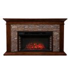 Canyon Heights Simulated Stone Electric Fireplace, , alternate image number 2