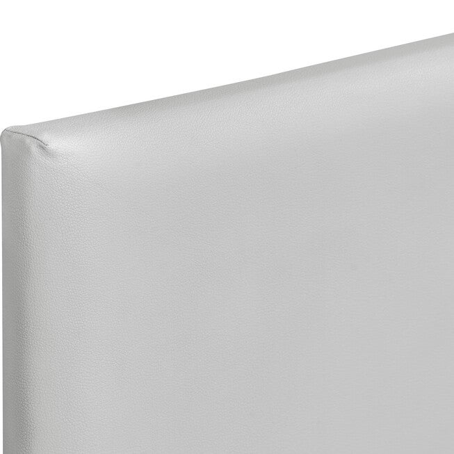 Abbey Platform Bed, Beige, Queen, WHITE, alternate image number 4