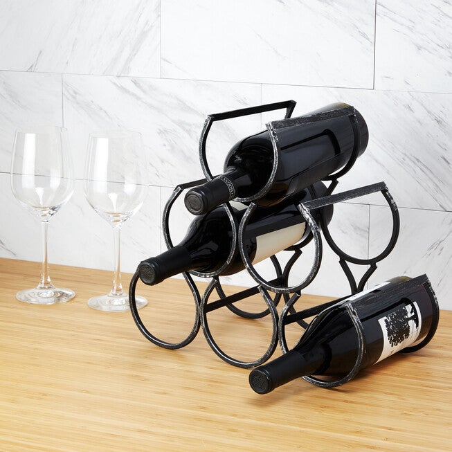 Wine Shrine Metal Bottle Holder, , on-hover image number 1