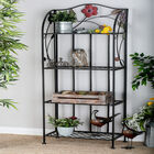 Black Iron Traditional Baker'S Rack, , alternate image number null