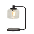 Black Metal Traditional Table Lamp, BLACK, hi-res image number null