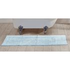 Lux Collections Bath Mat Rug 20" X 60" Runner, BLUE, hi-res image number null