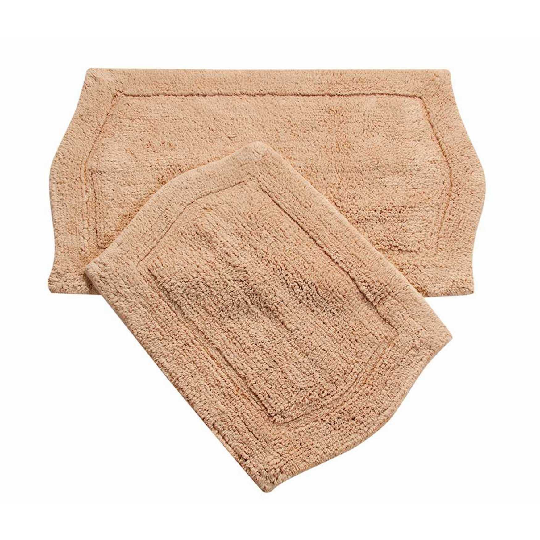 Waterford 2 Piece Set Bath Rug Collection, LINEN, hi-res image number 0